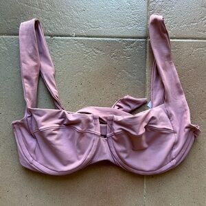 Lspace Camellia Bikini Top